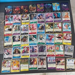 57 Colorful Trading Card Game Set